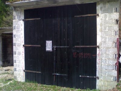 "Prostorije" streljane sa zanimljivom oznakom streljane